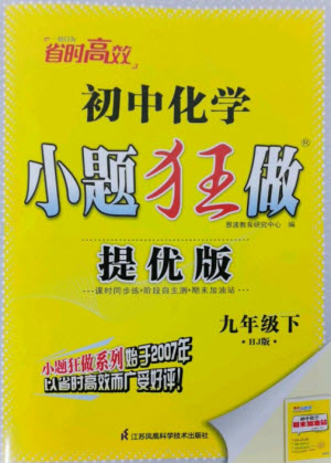 江蘇鳳凰科學(xué)技術(shù)出版社2023初中化學(xué)小題狂做九年級下冊滬教版提優(yōu)版參考答案