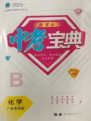 世界圖書出版公司2023新課標(biāo)中考寶典九年級化學(xué)通用版廣東專版參考答案