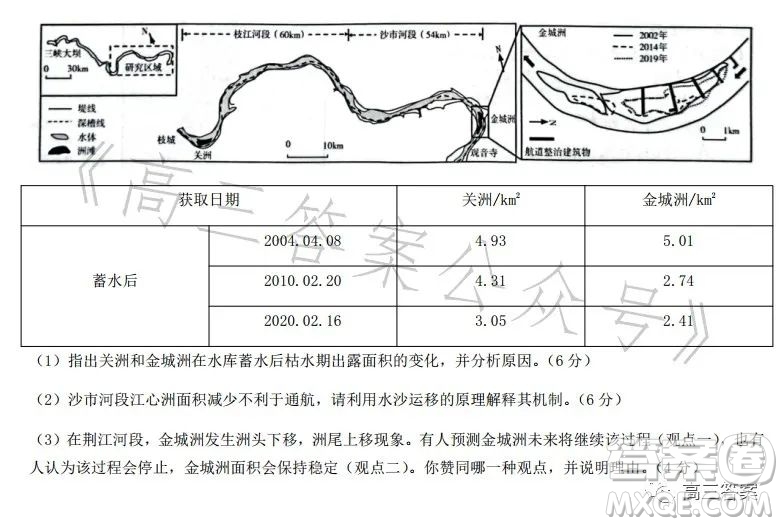 2023年春季學(xué)期高二年級(jí)7月質(zhì)量檢測地理試卷答案