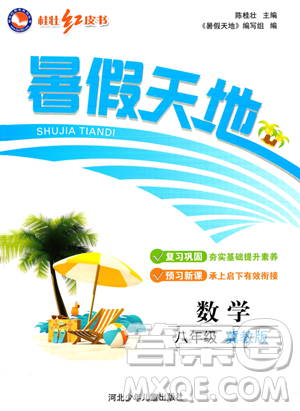 河北少年兒童出版社2023桂壯紅皮書暑假天地八年級數(shù)學冀教版答案