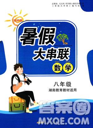 安徽人民出版社2023年暑假大串聯(lián)八年級數(shù)學湘教版答案