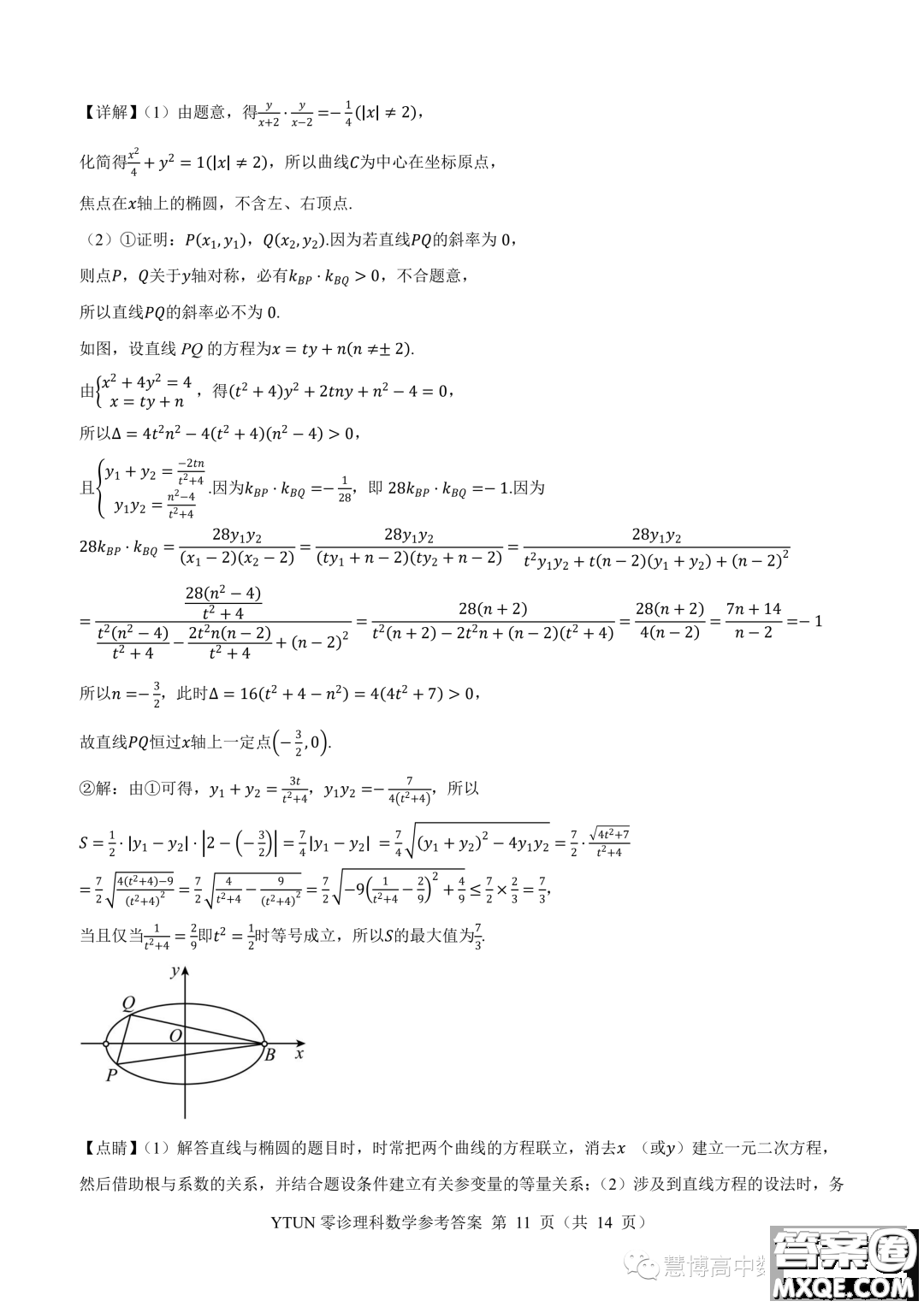 綿陽高中2024屆高三突擊班第零次診斷性考試?yán)砜茢?shù)學(xué)試題答案