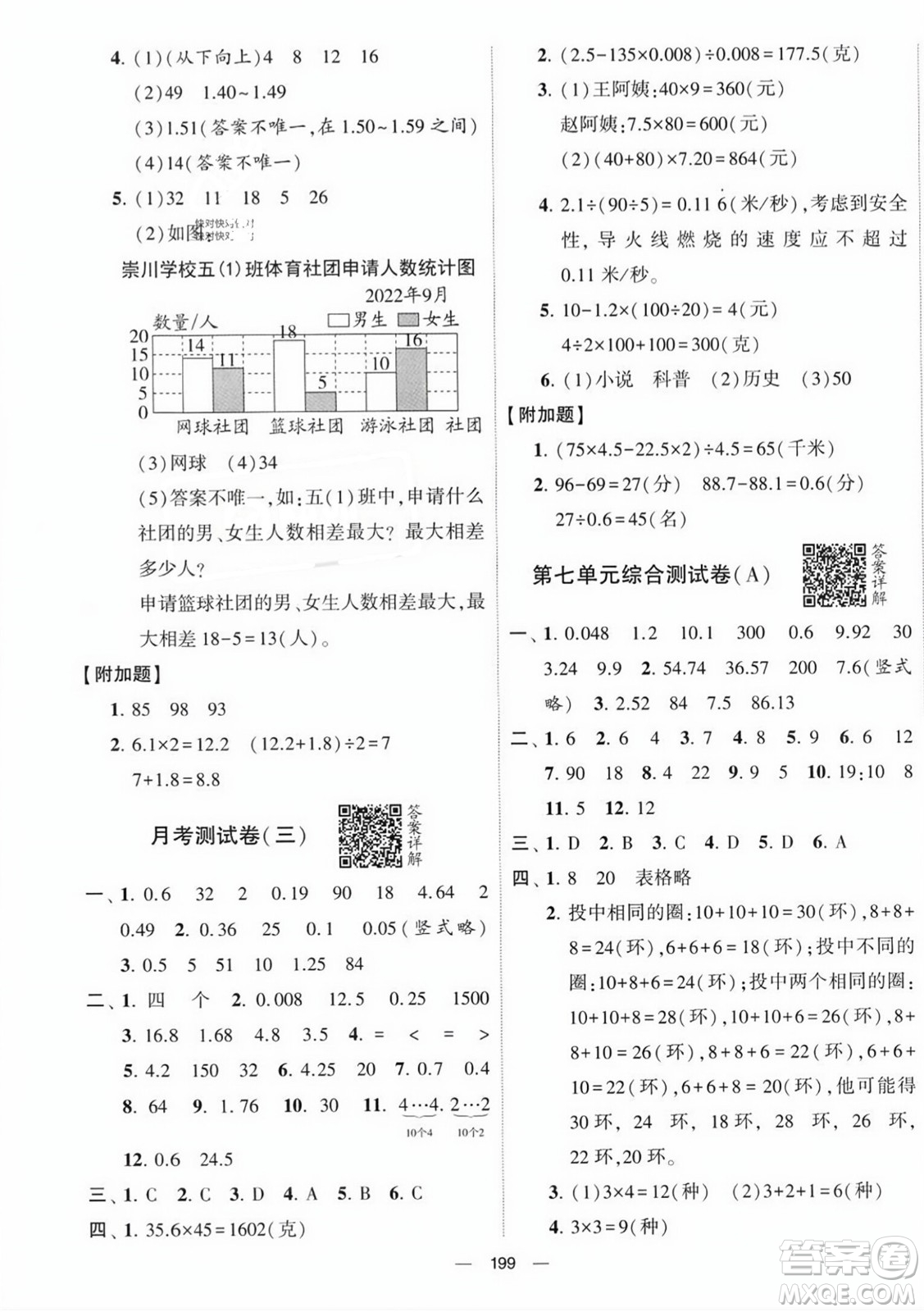 寧夏人民教育出版社2023年秋學(xué)霸提優(yōu)大試卷五年級(jí)數(shù)學(xué)上冊(cè)江蘇國標(biāo)版答案