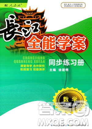 長江少年兒童出版社2023年秋長江全能學(xué)案同步練習(xí)冊八年級數(shù)學(xué)上冊人教版答案