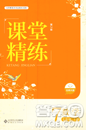 北京師范大學(xué)出版社2023年秋課堂精練七年級數(shù)學(xué)上冊北師大版答案