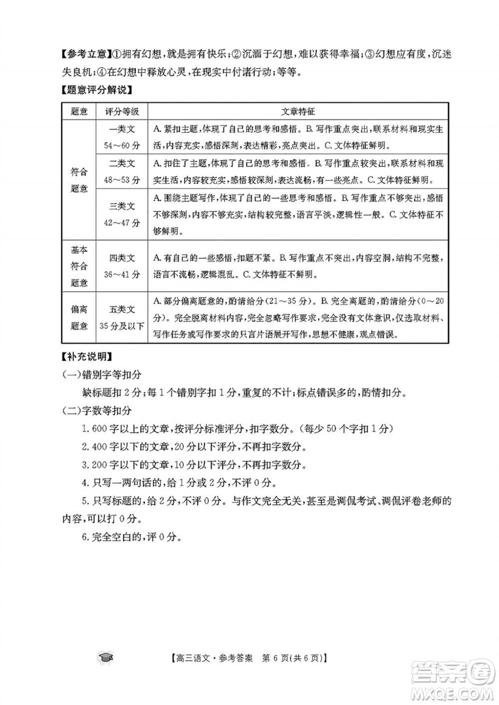 2024屆金太陽高三上學期11月聯(lián)考語文24-138C試題答案