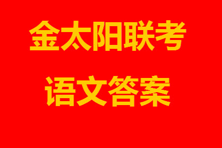 2024屆金太陽高三上學期11月聯(lián)考語文24-138C試題答案