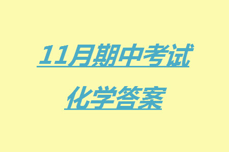 遼寧省2023-2024學(xué)年上學(xué)期遼西聯(lián)合校高三11月期中考試化學(xué)答案