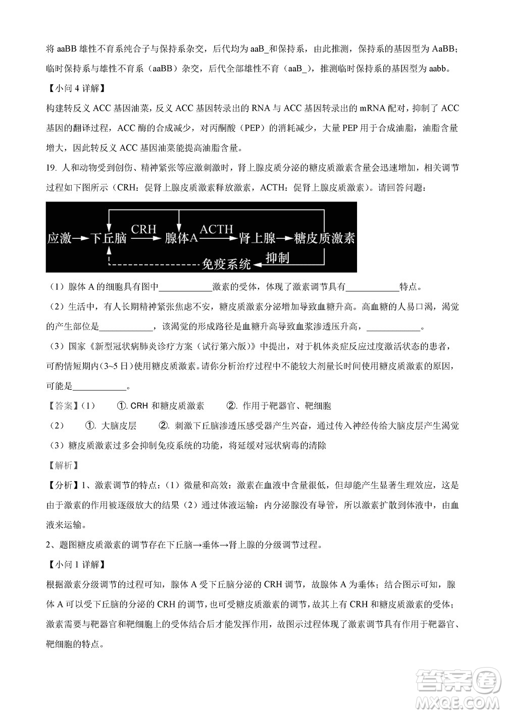 2023年11月湖南岳汨聯(lián)考高三期中考試生物參考答案