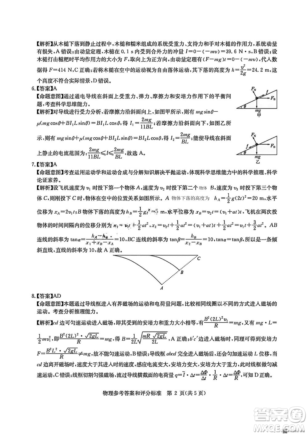 華大新高考聯(lián)盟2024屆高三11月教學(xué)質(zhì)量測評江西卷物理參考答案