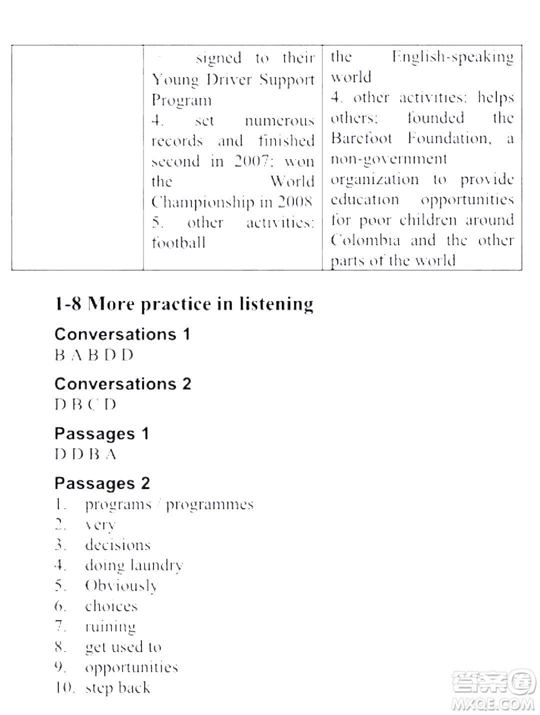 外語(yǔ)教學(xué)與研究出版社新視野大學(xué)英語(yǔ)視聽(tīng)說(shuō)教程1第三版U校園答案