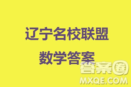 遼寧省名校聯(lián)盟2023年高三12月份聯(lián)合考試數(shù)學(xué)參考答案