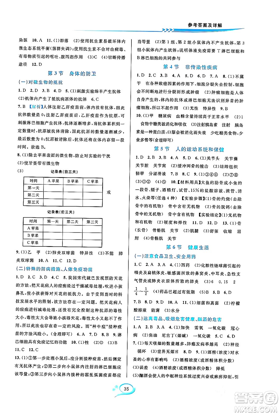 浙江教育出版社2023年秋全優(yōu)方案夯實(shí)與提高九年級科學(xué)全一冊浙教版答案