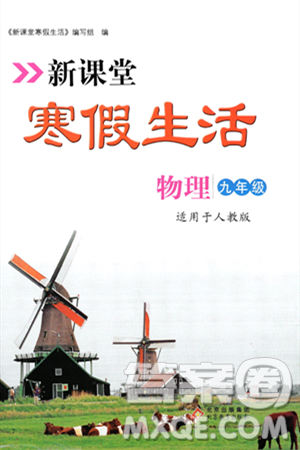 北京教育出版社2024新課堂寒假生活九年級物理人教版答案