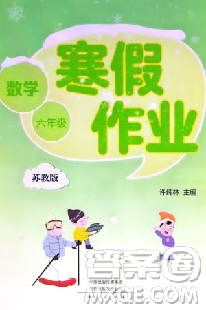 河南人民出版社2024寒假作業(yè)六年級(jí)數(shù)學(xué)蘇教版參考答案