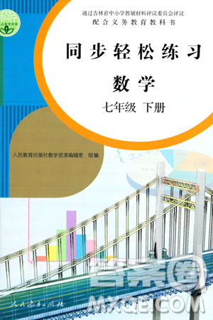 人民教育出版社2024年春同步輕松練習七年級數(shù)學下冊人教版答案