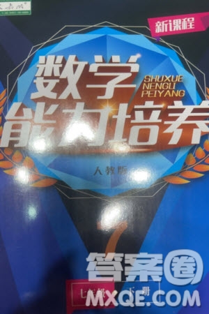 遼海出版社2024年春新課程能力培養(yǎng)七年級數(shù)學(xué)下冊人教版參考答案