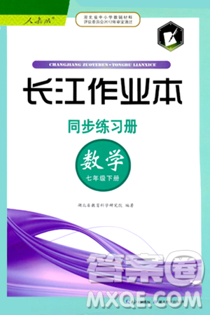 湖北教育出版社2024年春長江作業(yè)本同步練習冊七年級數(shù)學下冊人教版答案