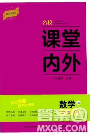 長江少年兒童出版社2024年春名校課堂內外七年級數(shù)學下冊人教版參考答案