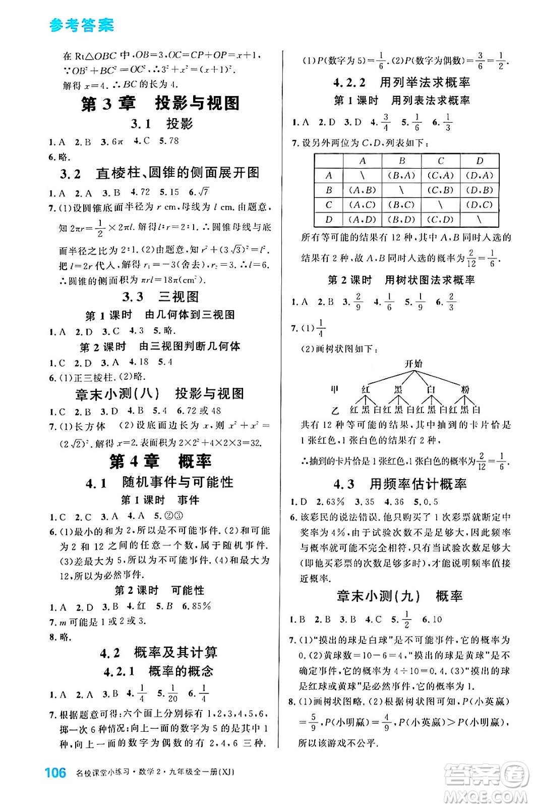 廣東經(jīng)濟(jì)出版社2024年春名校課堂小練習(xí)八年級(jí)物理下冊(cè)滬粵版答案