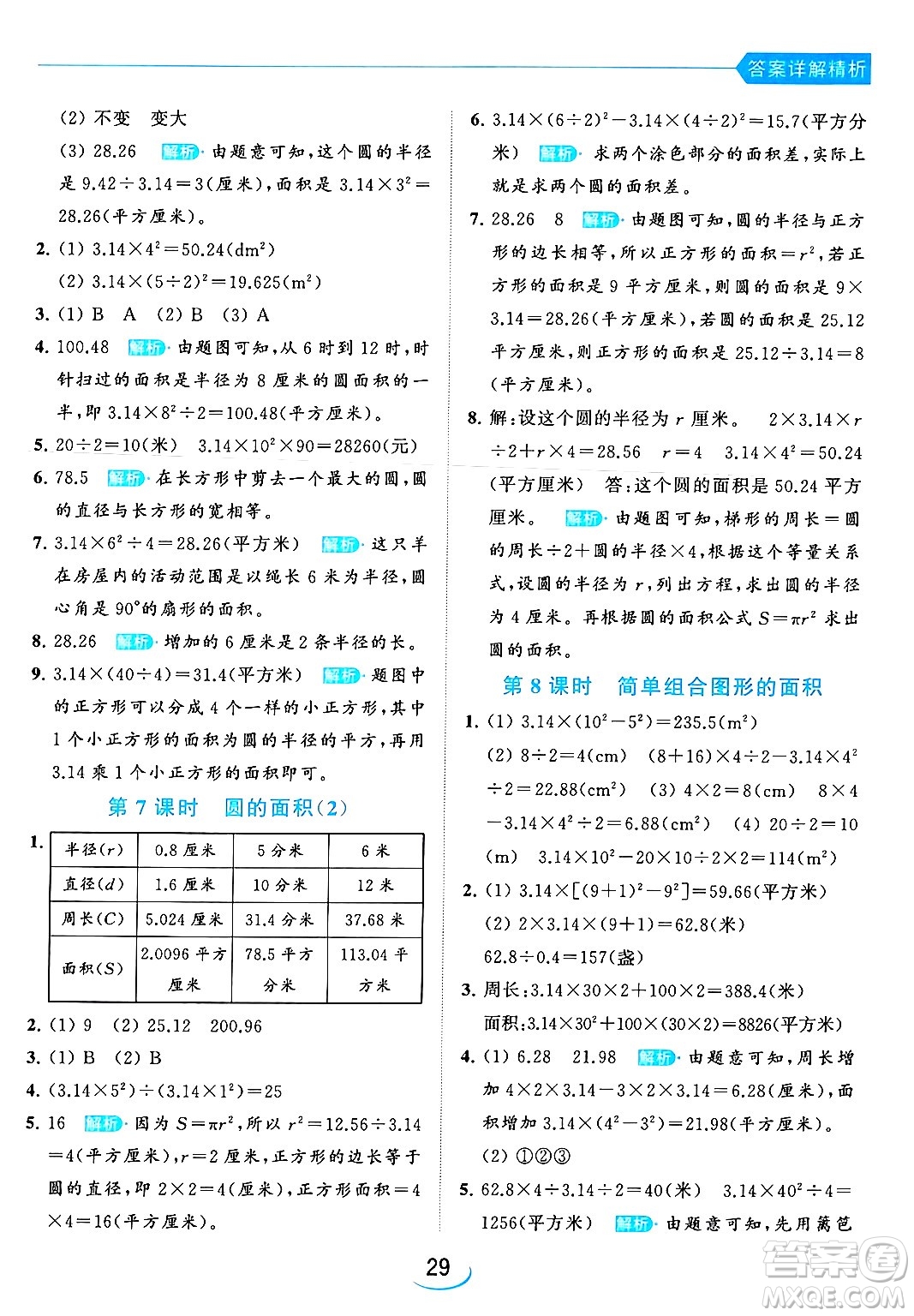 北京教育出版社2024年春亮點(diǎn)給力提優(yōu)班五年級(jí)數(shù)學(xué)下冊(cè)江蘇版答案