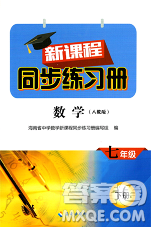 海南出版社2024年春新課程同步練習(xí)冊七年級數(shù)學(xué)下冊人教版答案