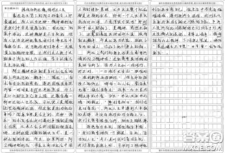 我看阿Q的精神勝利法的材料作文800字 關(guān)于我看阿Q的精神勝利法的材料作文800字