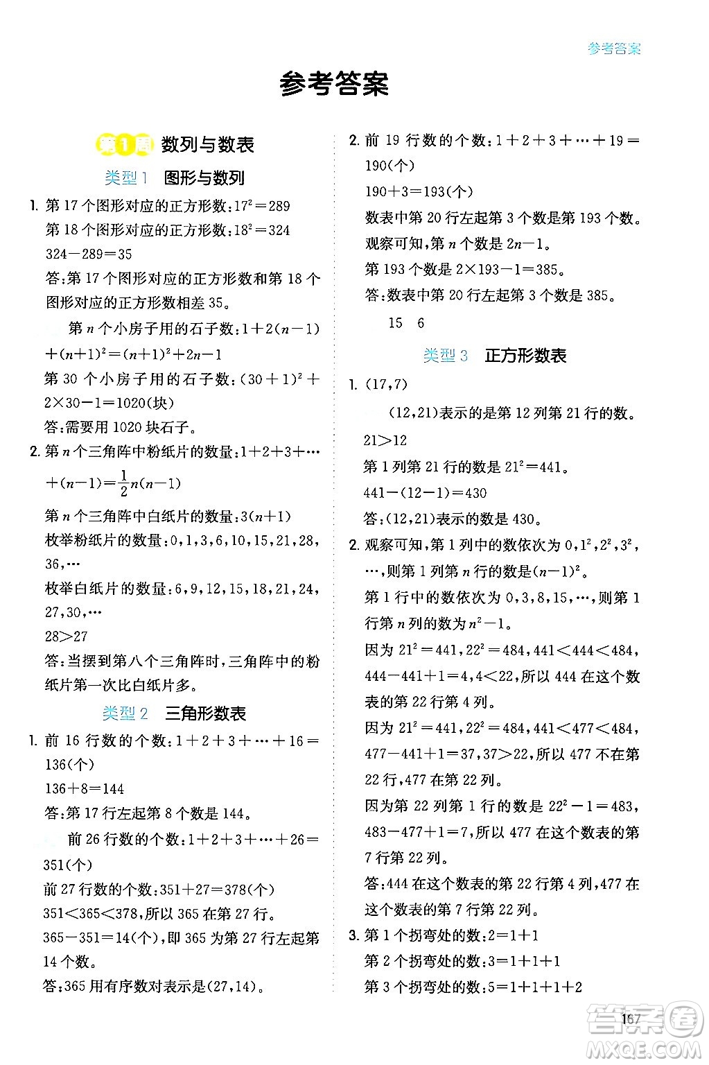 湖南教育出版社2024年春一本數(shù)學(xué)思維訓(xùn)練六年級(jí)數(shù)學(xué)下冊(cè)通用版答案