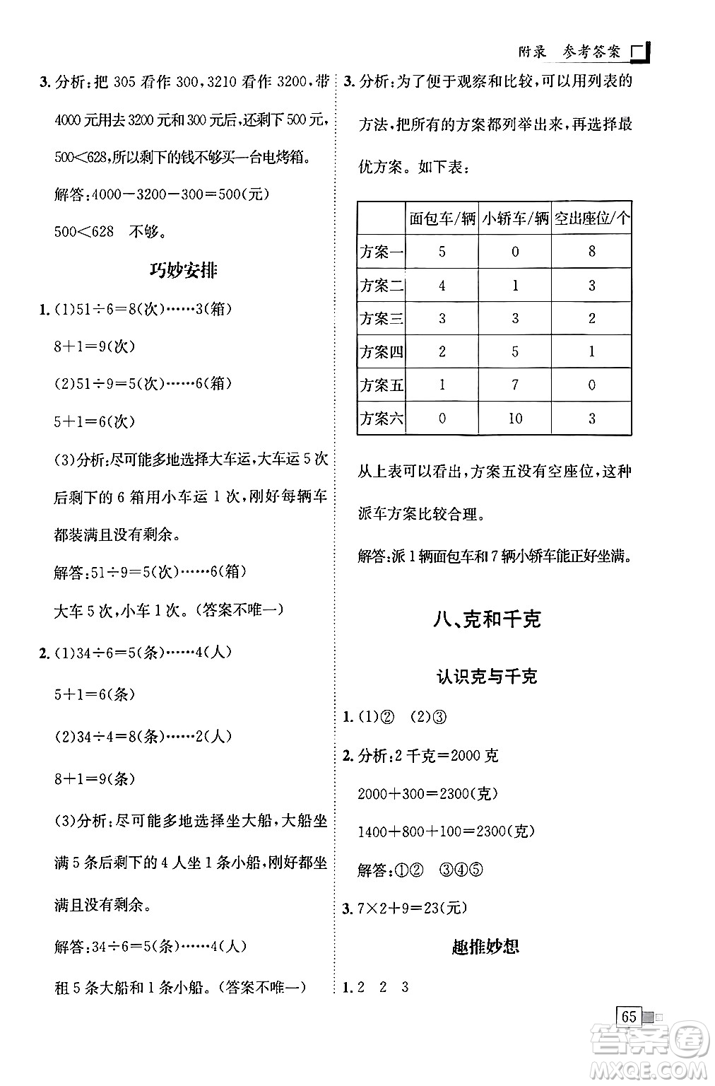 龍門書局2024年春黃岡小狀元解決問題天天練二年級數(shù)學(xué)下冊人教版答案