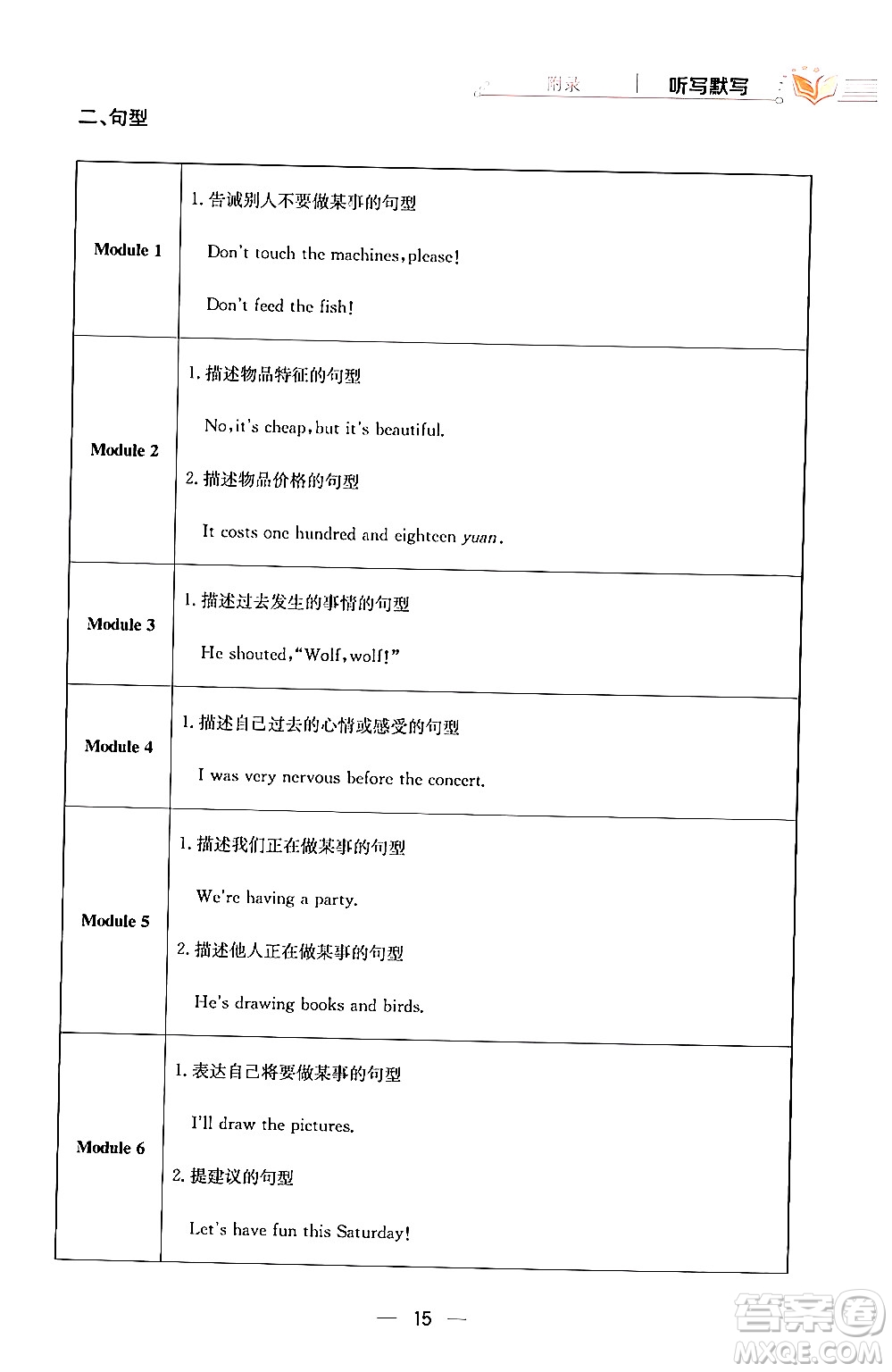 陜西人民教育出版社2024年春小學(xué)教材全練四年級英語下冊外研版一起點(diǎn)答案