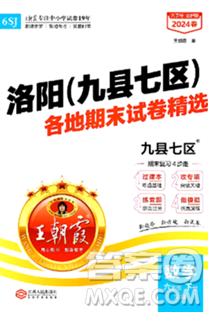 江西人民出版社2024年春王朝霞各地期末試卷精選六年級數學下冊蘇教版洛陽專版答案