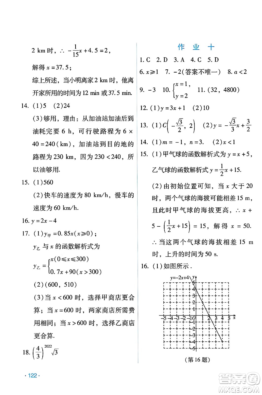 吉林出版集團(tuán)股份有限公司2024年假日數(shù)學(xué)暑假八年級(jí)數(shù)學(xué)人教版答案