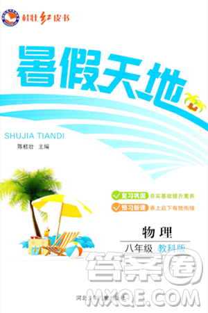 河北少年兒童出版社2024年桂壯紅皮書暑假天地八年級物理教科版答案