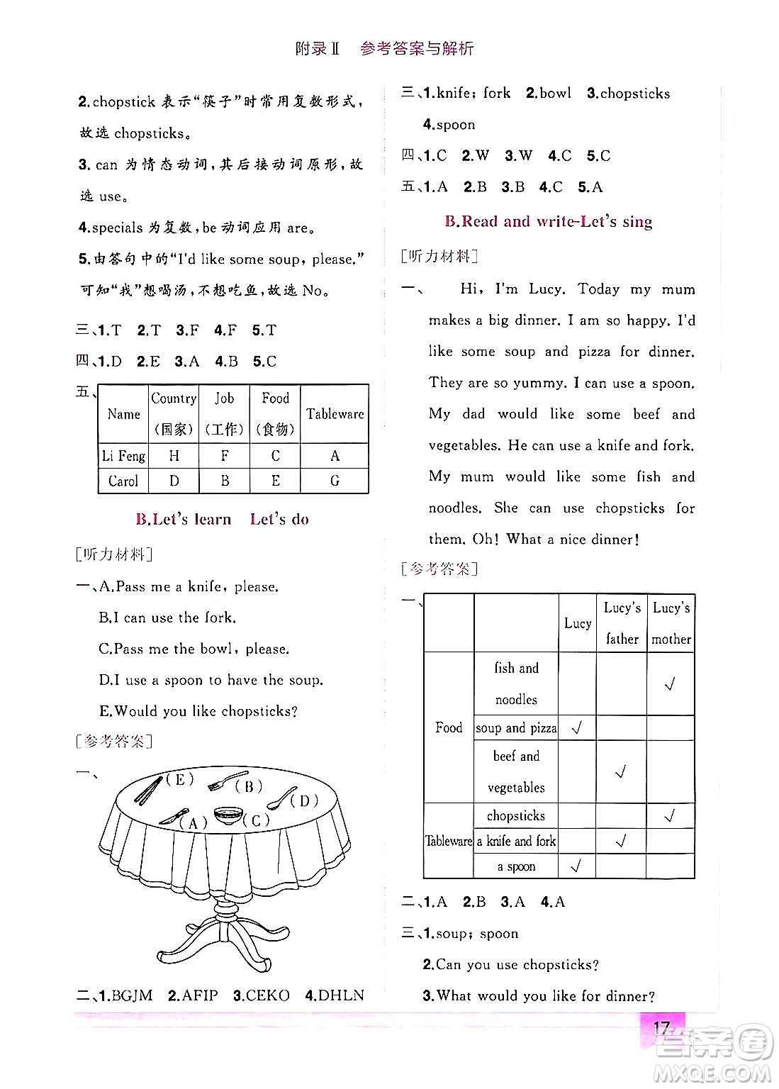 龍門書局2024年秋黃岡小狀元作業(yè)本四年級(jí)英語(yǔ)上冊(cè)人教PEP版廣東專版答案