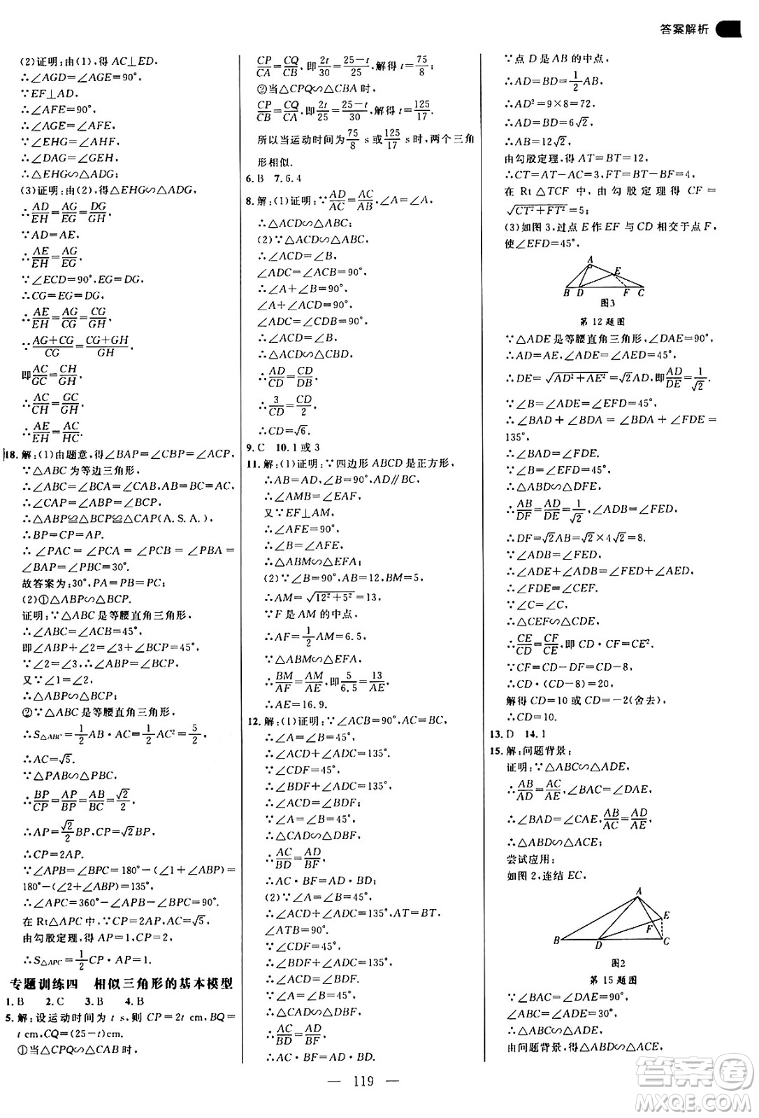 延邊大學(xué)出版社2024年秋細解巧練九年級數(shù)學(xué)上冊華師版答案