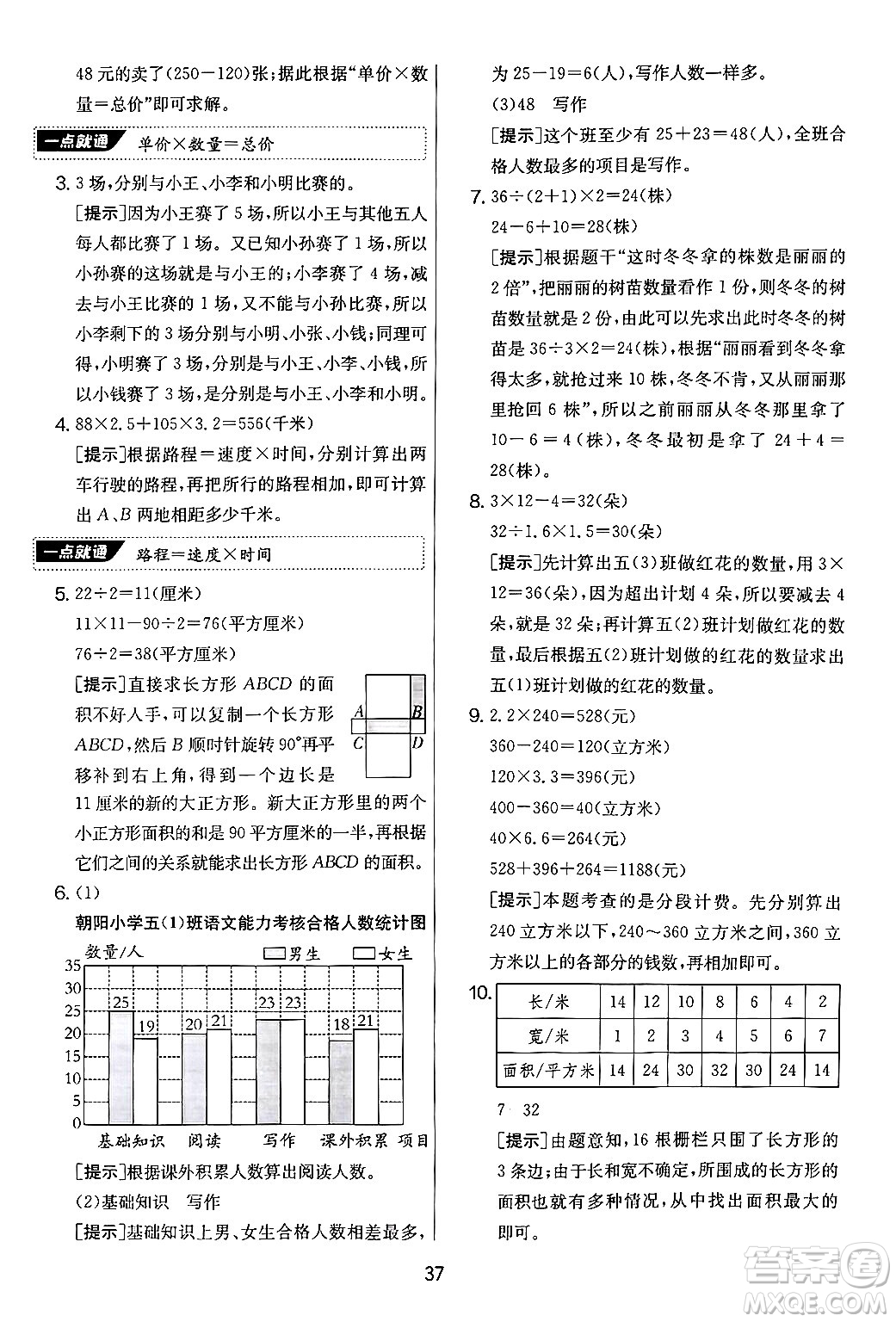 吉林教育出版社2024年秋實(shí)驗(yàn)班提優(yōu)大考卷五年級(jí)數(shù)學(xué)上冊(cè)蘇教版答案