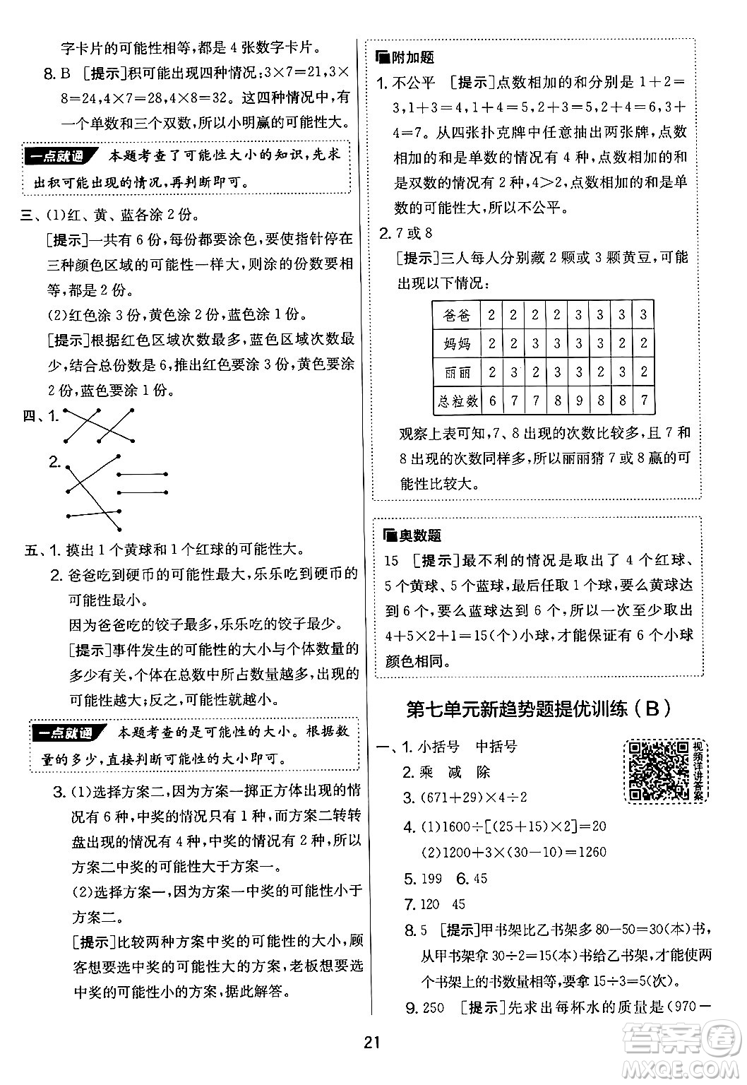 吉林教育出版社2024年秋實驗班提優(yōu)大考卷四年級數(shù)學(xué)上冊蘇教版答案