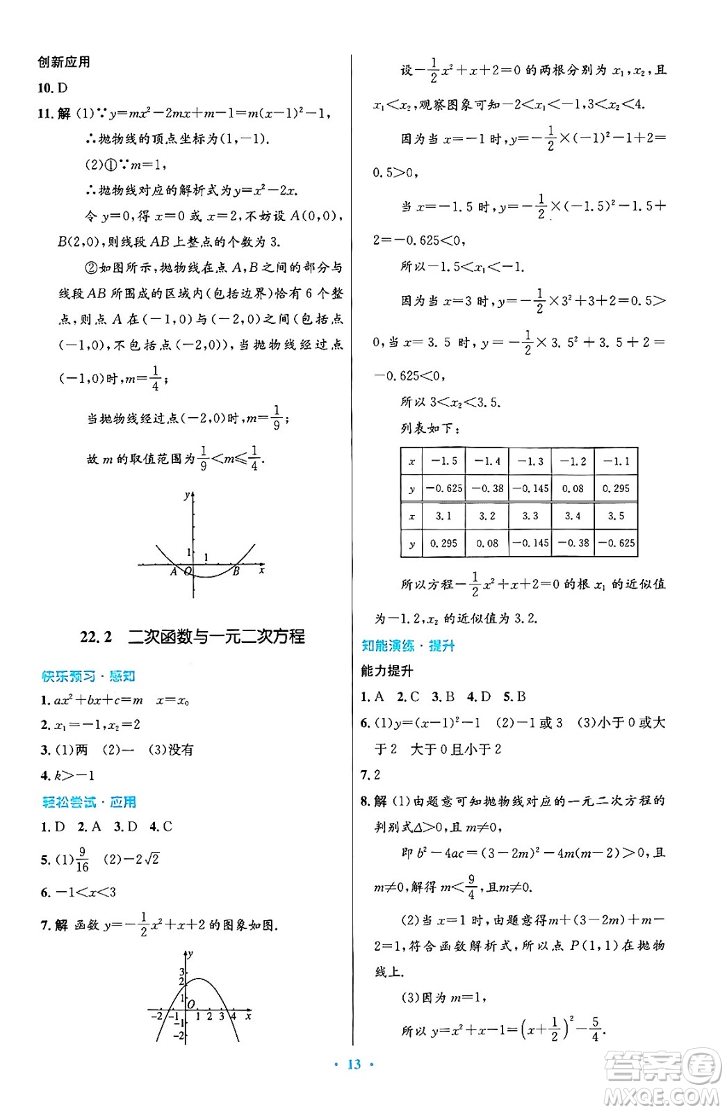 人民教育出版社2024年秋初中同步測控優(yōu)化設計九年級數(shù)學上冊人教版答案