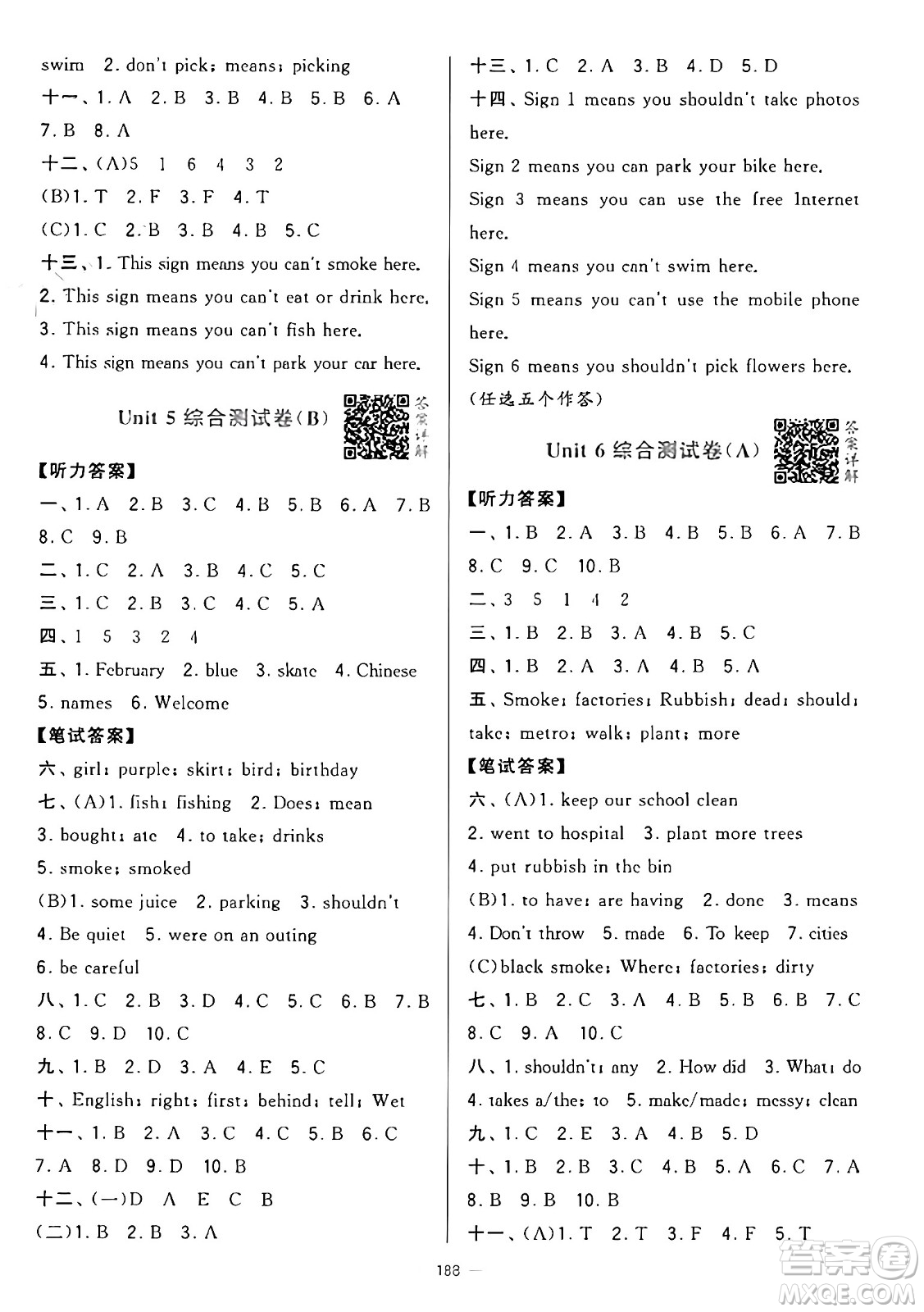 寧夏人民教育出版社2024年秋學(xué)霸提優(yōu)大試卷六年級(jí)英語上冊(cè)江蘇版答案