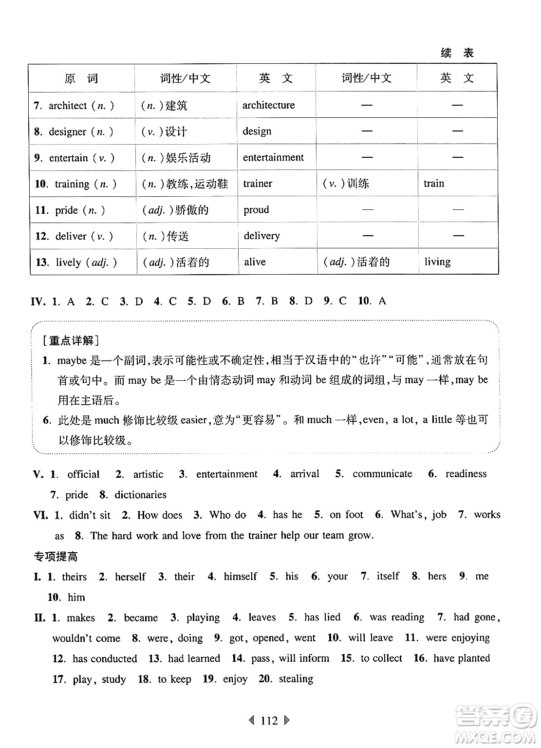 華東師范大學(xué)出版社2024年秋華東師大版一課一練七年級(jí)英語上冊(cè)牛津版增強(qiáng)版上海專版答案