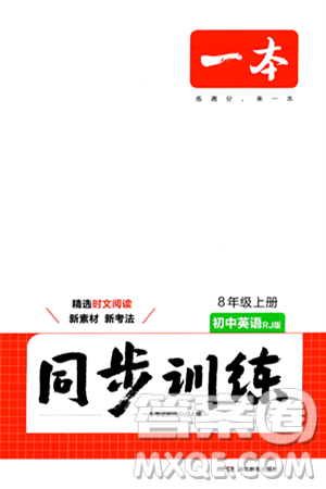 湖南教育出版社2024年秋一本同步訓練八年級英語上冊人教版答案