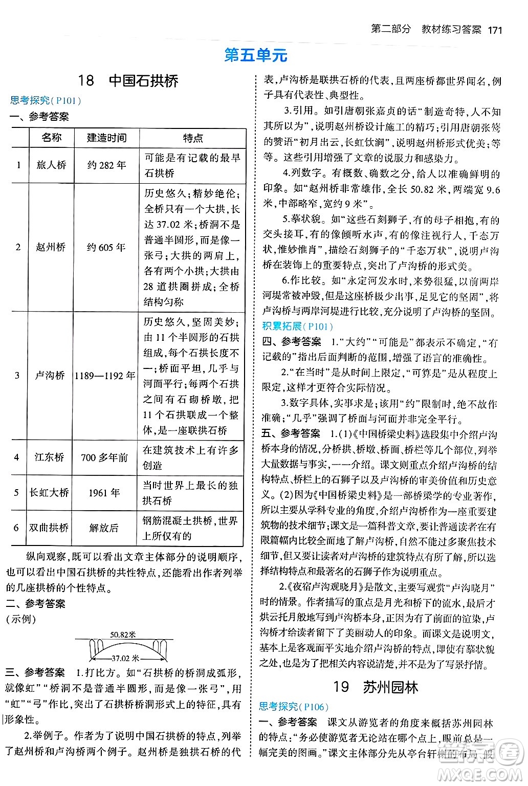 首都師范大學(xué)出版社2024年秋初中同步5年中考3年模擬八年級(jí)語(yǔ)文上冊(cè)人教版山西專版答案