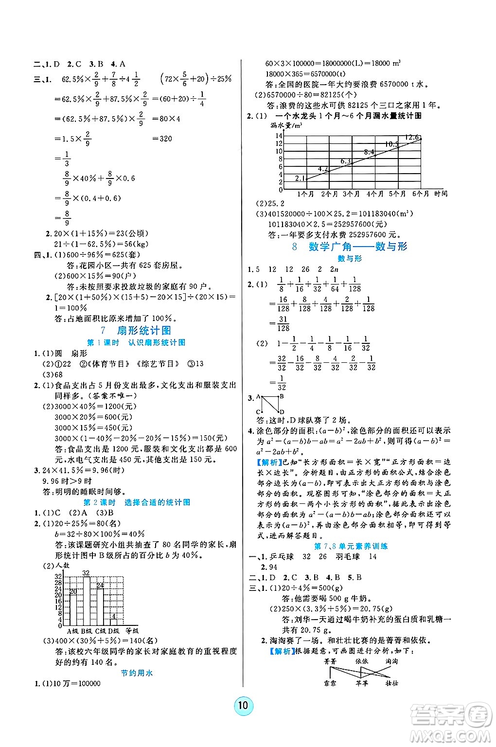 天津科學(xué)技術(shù)出版社2024年秋云頂課堂六年級數(shù)學(xué)上冊人教版答案