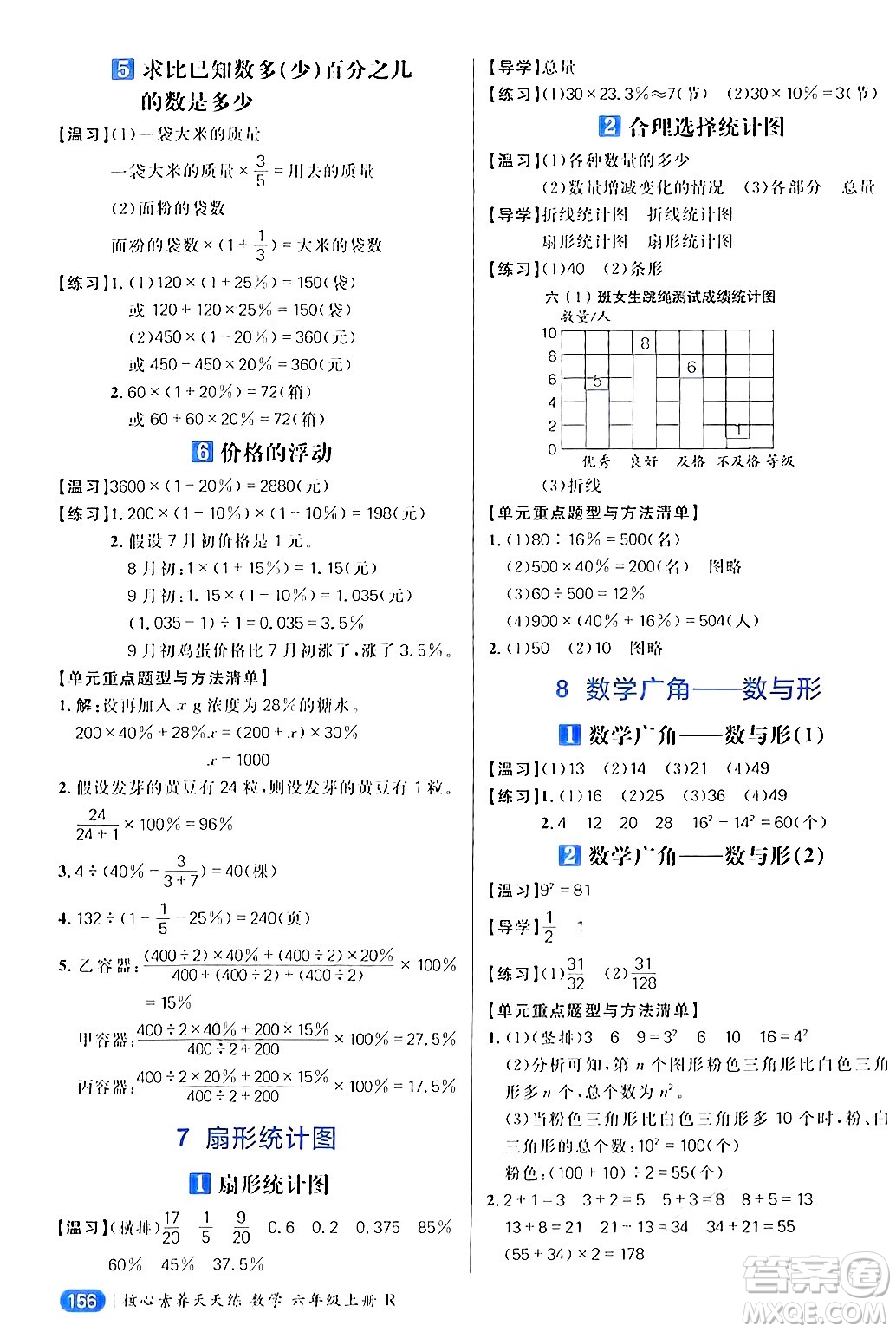 南方出版社2024秋學(xué)緣教育核心素養(yǎng)天天練六年級(jí)數(shù)學(xué)上冊(cè)人教版答案